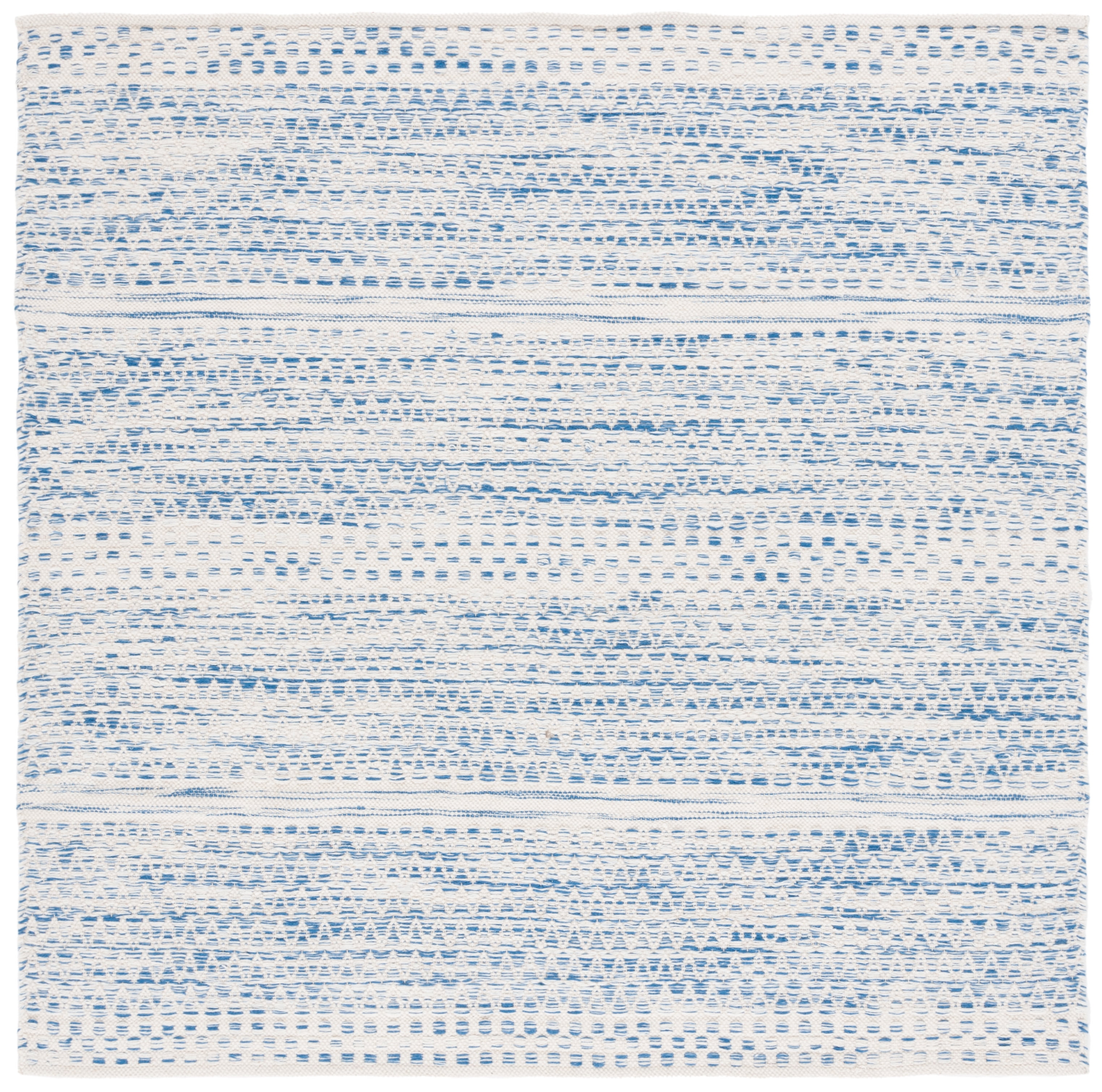 Safavieh Kilim Blazhe Tribal Area Rug, Ivory/Blue, 6' x 6' Square
