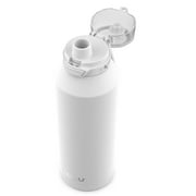 Zulu Swift 40oz Stainless Steel Water Bottle, White