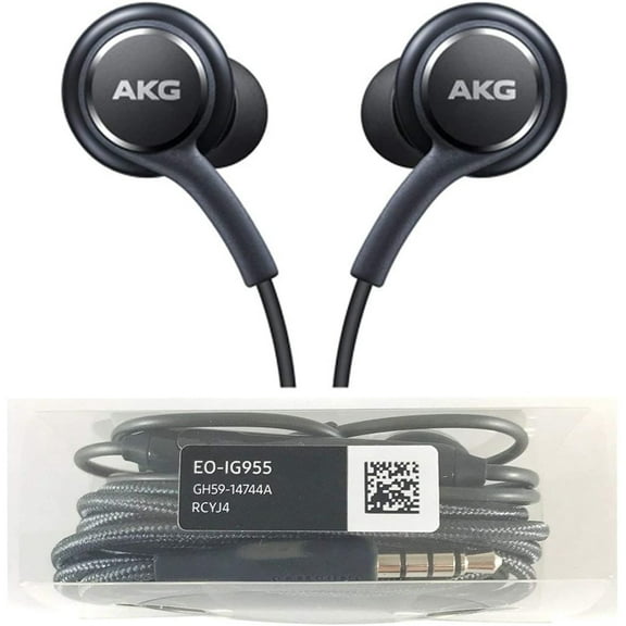 AKG EO-IG955 In-Ear Headphones with Built-in Microphone & Extra Ear Gels