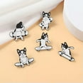 thumbnail image 5 of GKNET Cartoon Animal Brooch Cat Punk Lapel Pin Corsage Enamel Badge Brooches Wholesale-123, 5 of 9