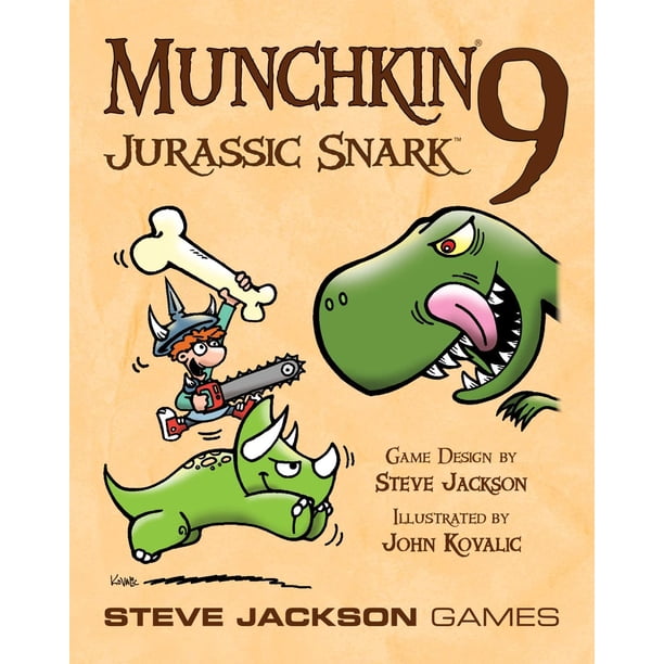 Steve Jackson Juegos SJG1570 Munchkin Jurassic Snark 9 Juegos Steve Jackson Games Steve Jackson Games