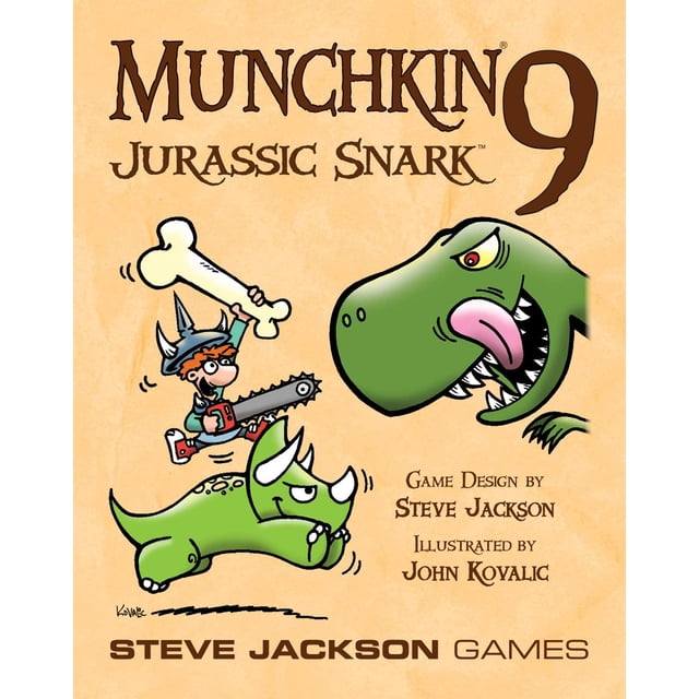 Steve Jackson Juegos SJG1570 Munchkin Jurassic Snark 9 Juegos Steve Jackson Games Steve Jackson Games