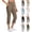 #03 Khaki, variant on DENGDENG Capris For Women With Pockets Golf Pants High Waisted Stretch Pull On Ankle Business Casual Travel Athletic Work,XL,#03 Khaki