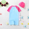 thumbnail image 6 of Gerichy Toddler Girl Swimsuit,Girls Bathing Suit Summer Toddler Girls Long Sleeve Heart Prints 1 Piece Swimwear Beach Onesie Swimsuit Bikini, 6 of 6