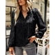 thumbnail image 4 of Blusa de manga larga para mujer, temperamento elegante, combina con todo para primavera y otoño, 4 of 8