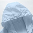 thumbnail image 6 of Levmjia Men's Summer Sun Protection Jacket Lightweight Hooded UPF50+ Fishing Jacket Breathable Quick-Dry Outdoor Sportswear Nylon Spandex M-5XL Blue, 6 of 9