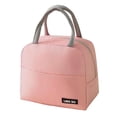 thumbnail image 2 of Lunch Box for Women Teens,Cute Lunch Box Cooler Bag, Portable Insulated Small Lunch Bag Women Reusable Corduroy Lunch Tote for Work/Travel/Picnic/School, 2 of 4