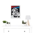 thumbnail image 2 of Ad Political Kennedy Bobby Tribute Civil Rights Sirhan A4 Artwork Framed Wall Art Print, 2 of 4