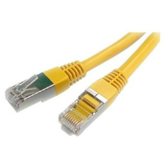 TRD855SCRY-15 Cable, RJ45/RJ45, Cat5e, Shielded, 15 foot