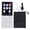 White, variant on M Buder Wireless Bluetooth MP3 Music Player 1.8 Inch Screen Hi-Fi Sound Portable Audio Player for Running Walking 5-Hour Playback Supports up to 64GB Micro SD Gold 6.69 inches / 17.00 cm