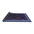 thumbnail image 2 of Ahgly Company Indoor Round Oriental Blue Traditional Area Rugs, 7' Round, 2 of 4
