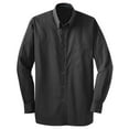 thumbnail image 5 of Port Authority Tonal Pattern Easy Care Shirt-XS (Dark Charcoal), 5 of 6
