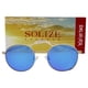 thumbnail image 1 of Solize Vitamine Sea - Azul Dorado DelSol DelSol Solize Vitamine Sea - Gold-Blue Sunglasses Unisex 1Pc, 1 of 1