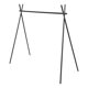 thumbnail image 1 of Hanging Shelf Black Tripod Structure Folding Hanging Rack with Storage Bag for Outdoor Camping Traveling Picnic, 1 of 4