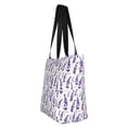 thumbnail image 4 of Kdxio Lavender Flowers Women Reusable Grocery Bags Foldable Ripstop,Reusable Shopping Bags for Shopping,Gym,Gift, 4 of 8