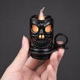 thumbnail image 4 of Halloween Night Light with Candle Skeleton Design, Spooky Halloween Decor for Indoor Mantel and Desk, Small Decorative Lamp for Party Favors and Home Decor Gifts, 4 of 5