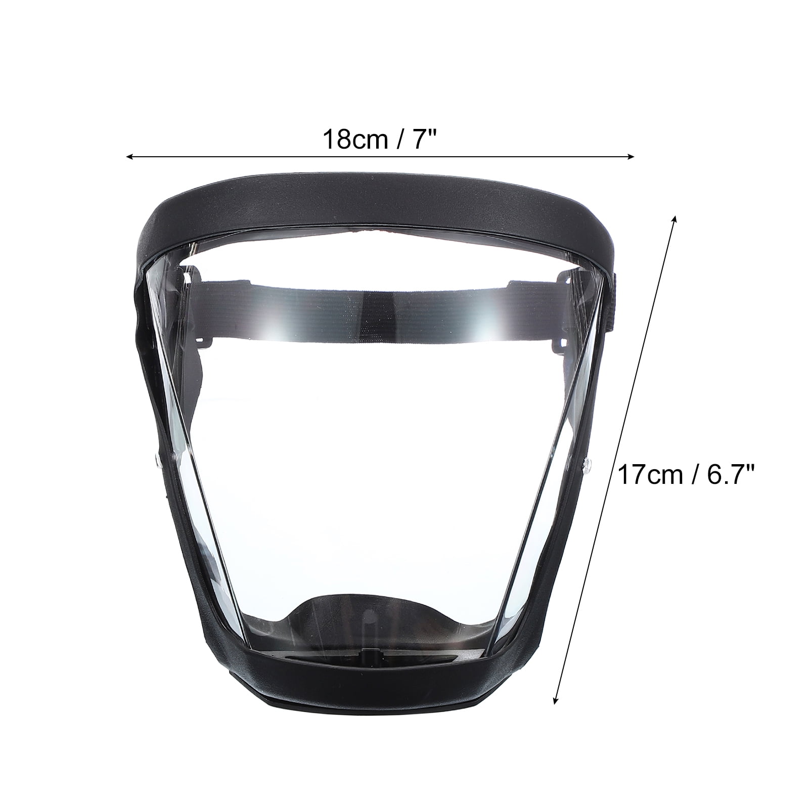 Uxcell Full Safety Face Shields, Anti Fogging Full Safety Face Protection Face Shields White