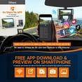 thumbnail image 6 of HUPEJOS Dash Cam 4 Channel, 360° Car Camera with 64GB Card, Voice Control, 2K/1080P Mini Dashcam for Car Front and Rear Inside, 8 IR Night Vision, WiFi & APP Supported, Parking Mode, 3.16" IPS Screen, 6 of 14