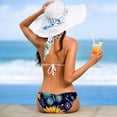 thumbnail image 5 of Starry Sky Sunflower Butterfly Detachable Sponge Adjustable Strap Bikini Set Two-Pack Swim Suits - Ideal for Beach and Pool Scenes, 5 of 6