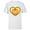 White, variant on Marvel Iron Man Avengers Heart Love Romantic Valentine’s Day - Short Sleeve T-Shirt for Kids - Customized-White