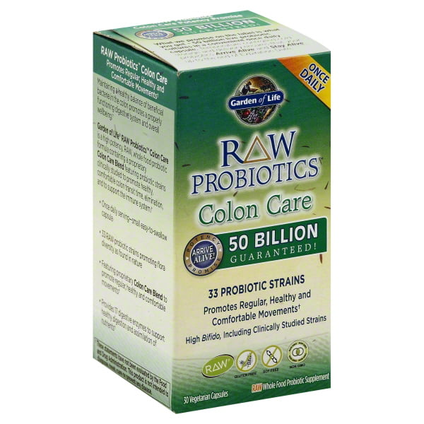 Garden Of Life Garden Of Life Raw Probiotics Colon Care 30 Ea