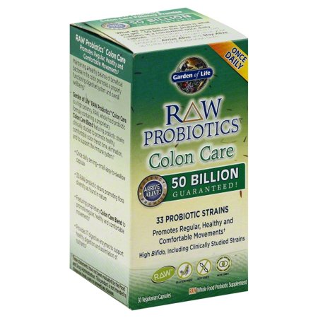 Garden of Life Garden of Life Raw Probiotics Colon Care, 30 ea