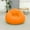 Orange, variant on Flocking PVC Inflatable Sofa Portable Inflatable Lounger For Camping & Beach Inflatable Couch For Indoor And Outdoor Camping Couch Inflatable Flocking Couch