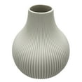 thumbnail image 2 of Bergamo Art Textured Pear Shaped Ceramic Vase, 2 of 4