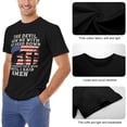 thumbnail image 6 of The Devil Saw Me With My Head Down Dapper Men's Cotton Short Sleeve HD Print Tee for Casual T-Shirt Crew Neck Top Black S, 6 of 7