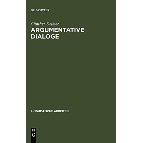 Boîte de Dialogue Argumentative : Ein Versuch Zu Ihrer Sprachwissenschaftlichen