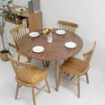 thumbnail image 1 of Water Fitted Vinyl Tablecloth, Wipeable Oil Round Elastic Table 60inch, 1 of 8