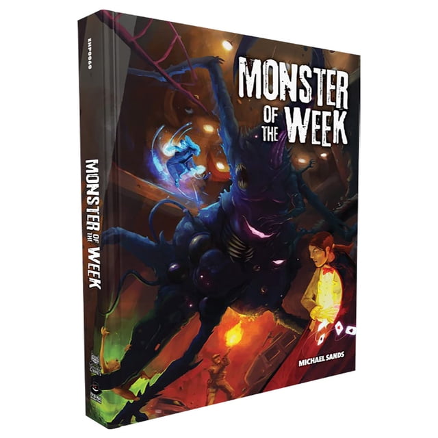 Libro de rol Evil Hat Productions Monster of The Week en tapa dura