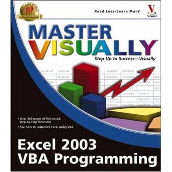 Pre-Owned Master Visually Excel 2003 VBA Programming (Paperback) 0764579738 9780764579738
