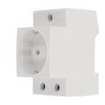 thumbnail image 3 of Prise Rail Din Prise Intégrée Protection Contact Mise à la Terre Prise pour Panneau de Distribution Prise Modulaire Prise de Courant Eu, 3 of 9