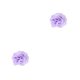 thumbnail image 2 of Inteprter Amuletos para perros Flor Perla Gasa Gato Pajarita Banda elástica Suministros para mascotas Decoración para el cuello Accesorio de morado claro 2Conjunto, 2 of 6