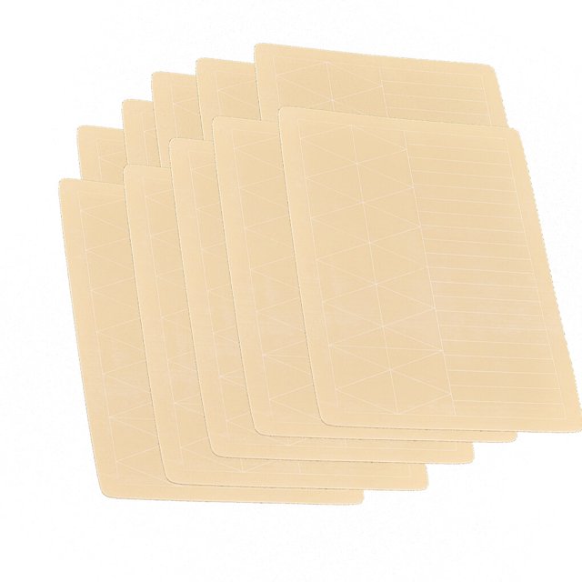 Soidarity Kit de de cejas para práctica de cejas, hoja de piel de goma de silicona, copia de maquillaje de piel falsa, plantillas de plantillas de cejas