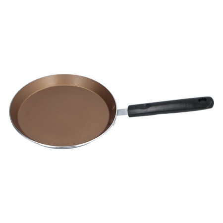 

Pancake Pan Scratch Resistant Frying Pan Nonstick Fast Heat Conduction With Handle For Restaurant For Induction Cooker For Electric Stove Gold