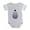 Heather Gray, variant on CafePress - Baby Emperor Penguin - Cute Infant Baby Football Bodysuit