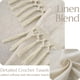 thumbnail image 5 of Cortina Jinchan de Lino con Flecos para Cocina 91x61 cm Beige, 5 of 9