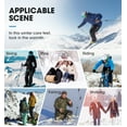 thumbnail image 6 of SAVIOR HEAT Heated Socks for Men Women, Merino Wool Foot Warmers, 7.4V Rechargeable Electric Battery Ski Socks, Smart Safety 3 Heat Levels for Winter Skiing Hunting Work Hiking Riding Fishing, 6 of 12