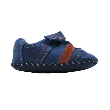 

Pre-owned Pediped Boys Blue | Rust Booties size: 12-18 Month