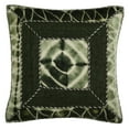 thumbnail image 2 of SAFAVIEH Dip Dye Patch Pillow Set of 2 Cilantro, 2 of 4