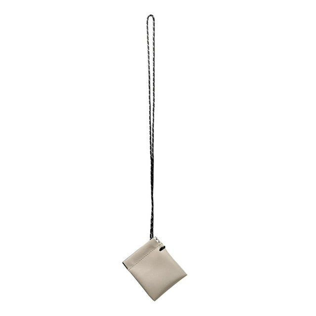 Funda cartuchera para colgar en el cuello, bolso duradero, Estuche de transporte portátil para auriculares, organizador de almacenamiento para caza, , gris
