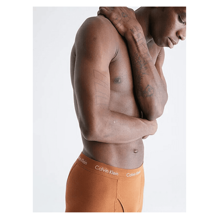 Calvin Klein Men's Underwear Cotton Stretch 3- Pack Boxer Brief,  Multicolor, Md