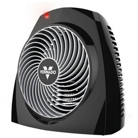 

10.6 in. Whole Room Portable Space Heater Black