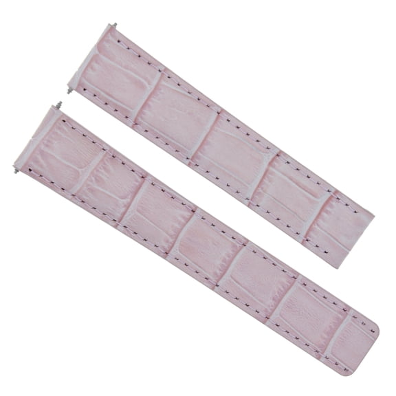 18MM LEATHER WATCH BAND STRAP FOR TAG HEUER CARRERA AQUARACER F1 PINK