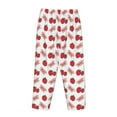 thumbnail image 5 of Xecao Strawberry Women's Straight Lounge Pajama Pants: The Epitome of Relaxed Sleepwear, 5 of 9
