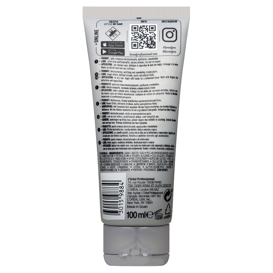 L'Oreal Professionnel Tecni Art Bouncy & Tender 150ml/5.1oz