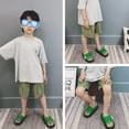 thumbnail image 2 of Toddler Little Kids Summer Sandals Non-Slip Boy Girl Slide Lightweight Beach Water Shoes Shower Pool Slippers, 2 of 6