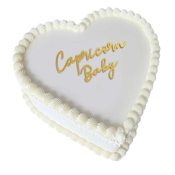 Adorno para tartas, cutylight, adorno de cumpleaños con zodíaco de Libra